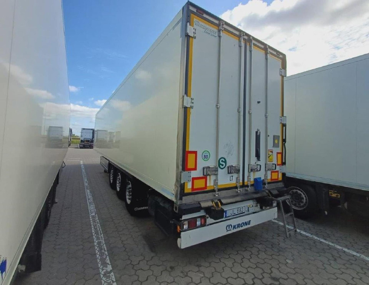 2018 Krone SDR Double Deck Cool Liner FP45 ThermoKing SLXi 300 Lifting Axle - Semirremolque frigorífico: foto 5 2018 Krone SDR Double Deck Cool Liner FP45 ThermoKing SLXi 300 Lifting Axle - Semirremolque frigorífico: foto 5