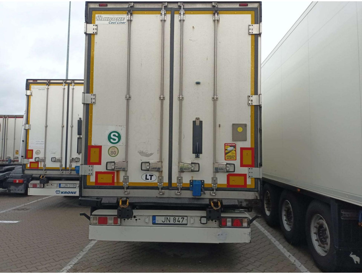 2018 Krone SDR Double Deck Cool Liner FP60 ThermoKing SLXi 300 Lifting Axle - Semirremolque frigorífico: foto 2 2018 Krone SDR Double Deck Cool Liner FP60 ThermoKing SLXi 300 Lifting Axle - Semirremolque frigorífico: foto 2