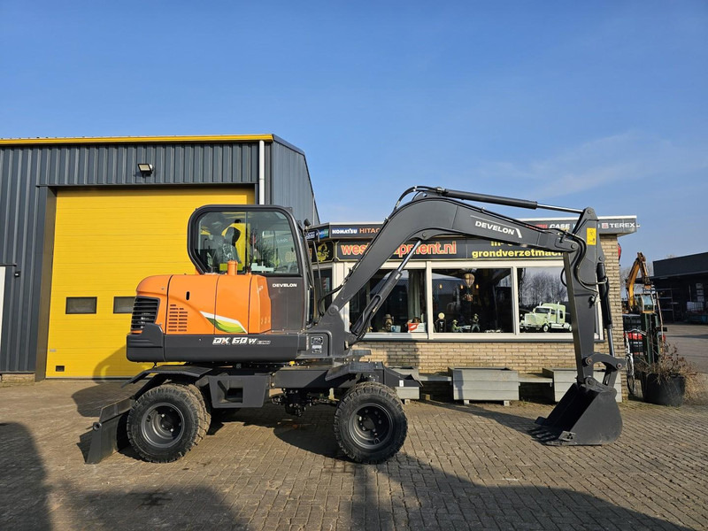 Develon DX60WN ECO-1 - Excavadora de ruedas: foto 5 Develon DX60WN ECO-1 - Excavadora de ruedas: foto 5