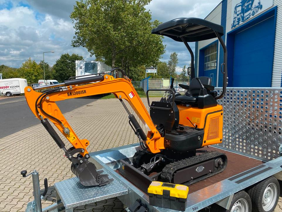 Minibagger BK1300JSR + Anhänger + Zubehör *INKL.19% MWST*BERGER KRAUS*KUBOTA*JOYSTICK*SCHENKWARM*SOFORT!* - Miniexcavadora, Remolque: foto 3 Minibagger BK1300JSR + Anhänger + Zubehör *INKL.19% MWST*BERGER KRAUS*KUBOTA*JOYSTICK*SCHENKWARM*SOFORT!* - Miniexcavadora, Remolque: foto 3