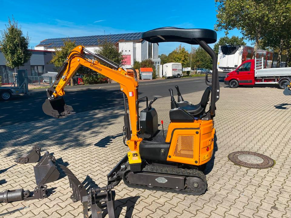 Minibagger BK1300JSR + Zubehörpaket *INKL.19% MWST*BERGER KRAUS*KUBOTA*JOYSTICK*SCHENKWARM*SOFORT!* - Miniexcavadora: foto 5 Minibagger BK1300JSR + Zubehörpaket *INKL.19% MWST*BERGER KRAUS*KUBOTA*JOYSTICK*SCHENKWARM*SOFORT!* - Miniexcavadora: foto 5