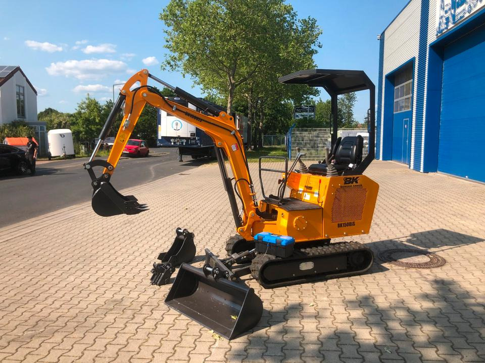 Minibagger BK1500JS *INKL.19% MWST*BERGER KRAUS*KUBOTA *JOYST*SCHAUFELPAKET* - Miniexcavadora: foto 3 Minibagger BK1500JS *INKL.19% MWST*BERGER KRAUS*KUBOTA *JOYST*SCHAUFELPAKET* - Miniexcavadora: foto 3