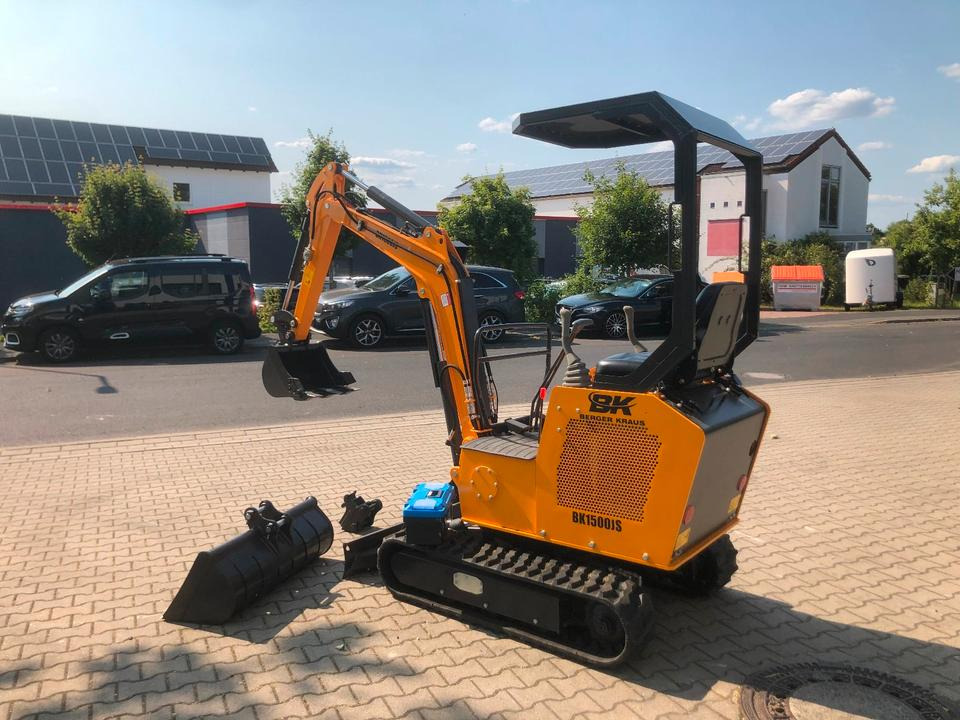 Minibagger BK1500JS *INKL.19% MWST*BERGER KRAUS*KUBOTA *JOYST*SCHAUFELPAKET* - Miniexcavadora: foto 4 Minibagger BK1500JS *INKL.19% MWST*BERGER KRAUS*KUBOTA *JOYST*SCHAUFELPAKET* - Miniexcavadora: foto 4