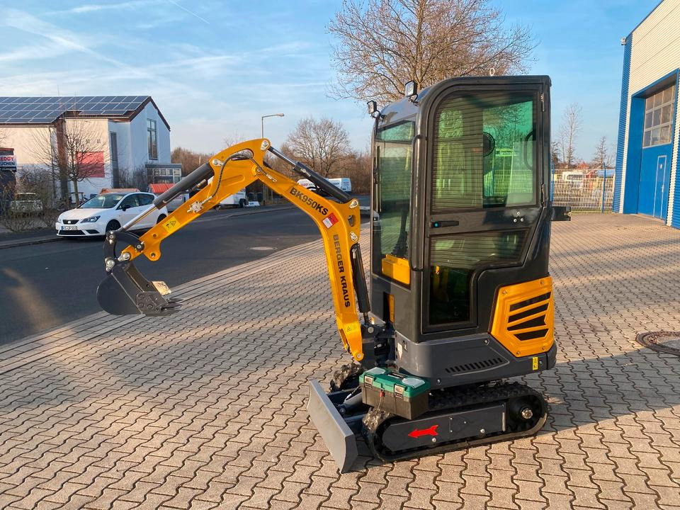 Minibagger BK950KS *INKL.19% MWST*BERGER KRAUS*KABINE*SOFORT!* - Miniexcavadora: foto 2 Minibagger BK950KS *INKL.19% MWST*BERGER KRAUS*KABINE*SOFORT!* - Miniexcavadora: foto 2