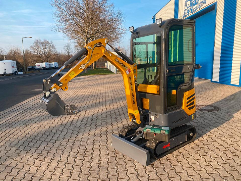 Minibagger BK950KS *INKL.19% MWST*BERGER KRAUS*KABINE*SOFORT!* - Miniexcavadora: foto 1 Minibagger BK950KS *INKL.19% MWST*BERGER KRAUS*KABINE*SOFORT!* - Miniexcavadora: foto 1
