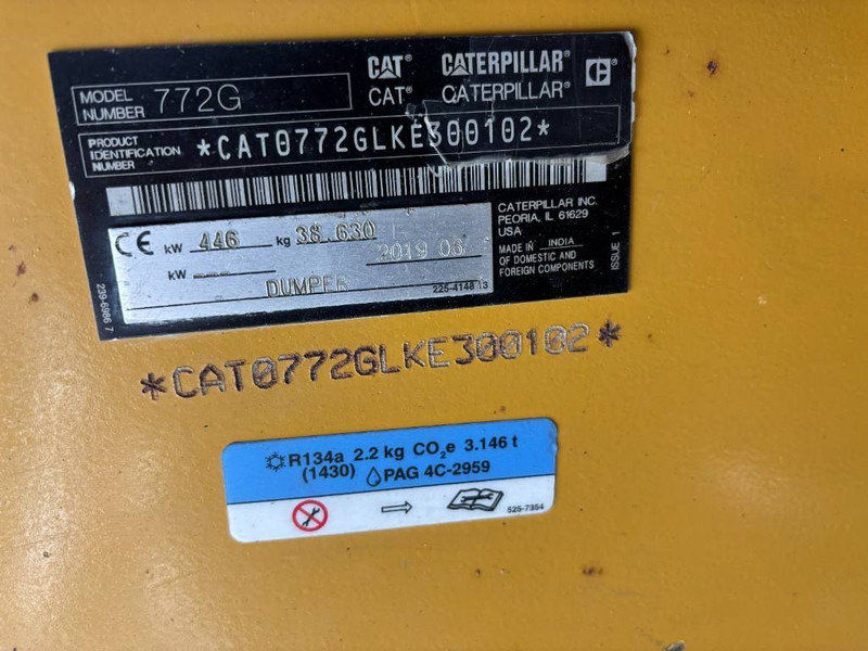 Cat 772G - Dúmper rígido: foto 5 Cat 772G - Dúmper rígido: foto 5