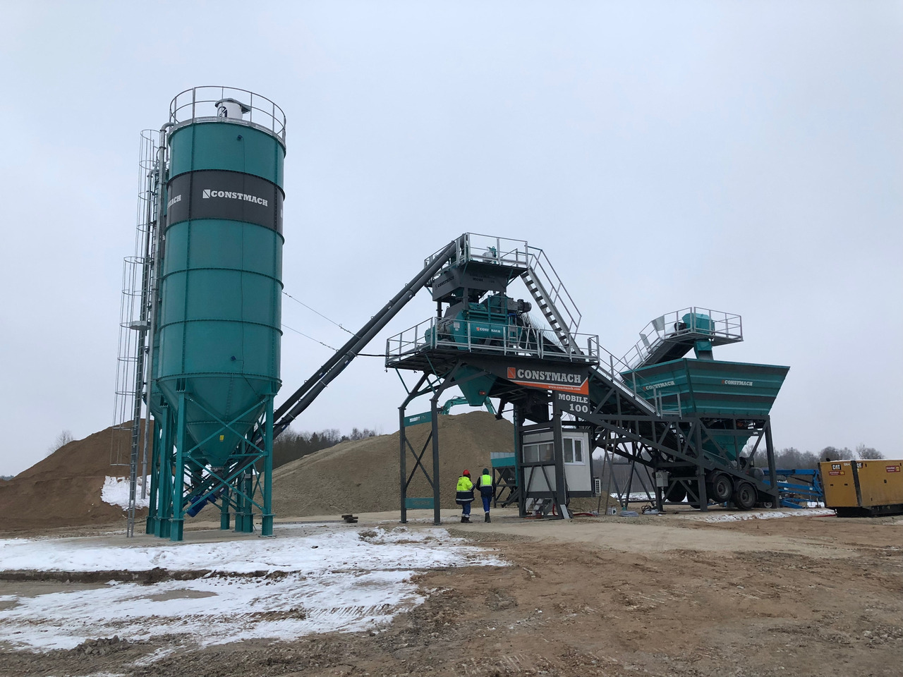 Constmach 100 m³/h Mobile Concrete Batching Plant - Planta de hormigón: foto 3 Constmach 100 m³/h Mobile Concrete Batching Plant - Planta de hormigón: foto 3