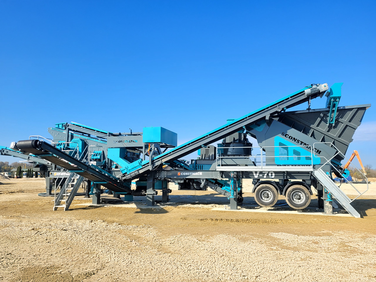 Constmach 200 T/H Capacity Vertical Shaft Mobile Crusher - Trituradora móvil: foto 2 Constmach 200 T/H Capacity Vertical Shaft Mobile Crusher - Trituradora móvil: foto 2