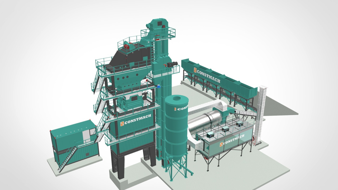 Constmach Centrales D'asphalte Fixes de Type Batch - Planta de asfalto: foto 3 Constmach Centrales D'asphalte Fixes de Type Batch - Planta de asfalto: foto 3