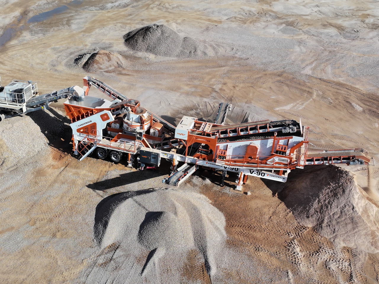 Constmach Concasseur À Impact À Axe Vertical Mobile D'une Capacité De 250 T/H - Trituradora móvil: foto 3 Constmach Concasseur À Impact À Axe Vertical Mobile D'une Capacité De 250 T/H - Trituradora móvil: foto 3