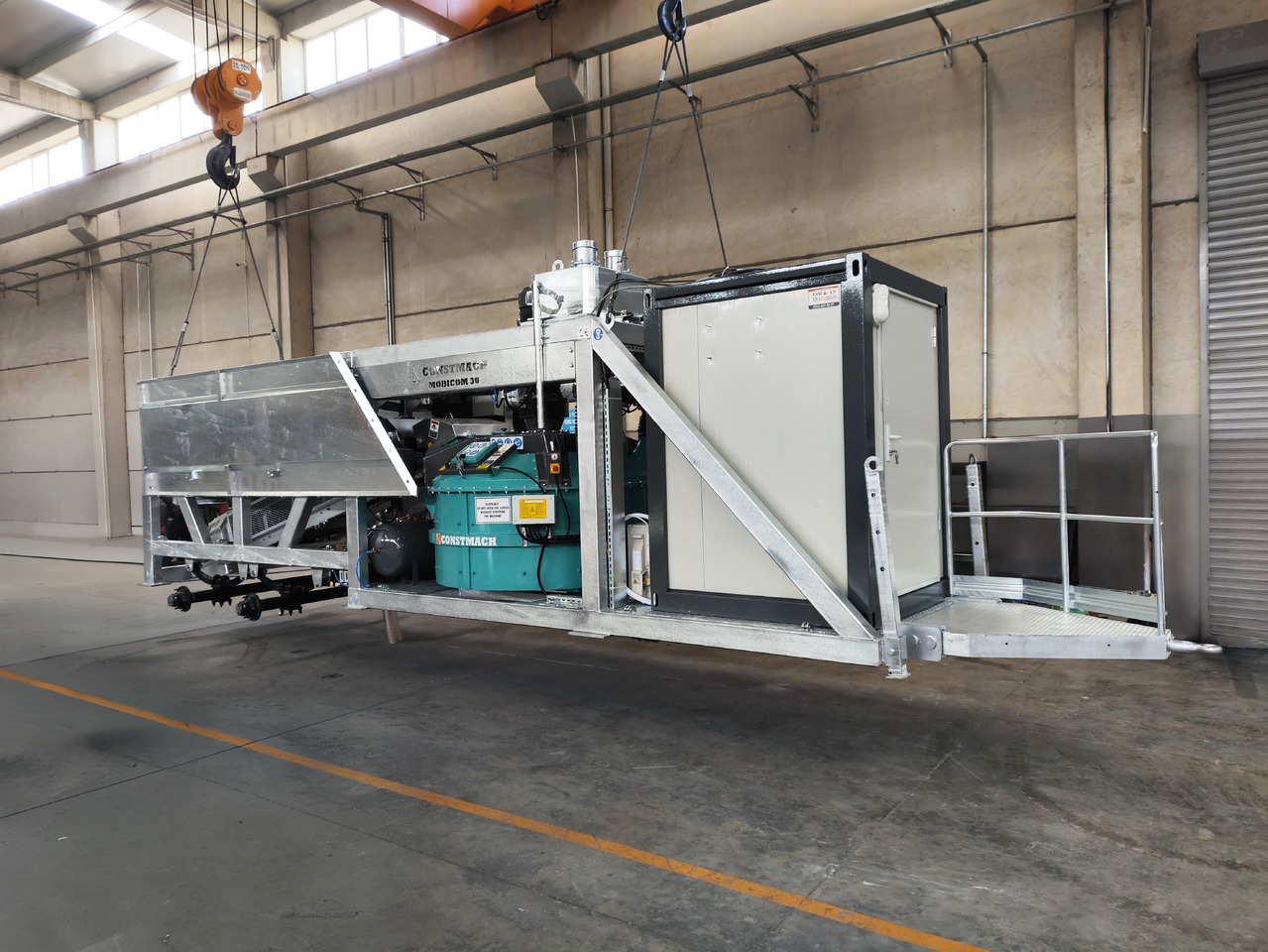 Constmach Mini-Centrale à Béton Mobile 30 m³/h - Planta de hormigón: foto 2 Constmach Mini-Centrale à Béton Mobile 30 m³/h - Planta de hormigón: foto 2