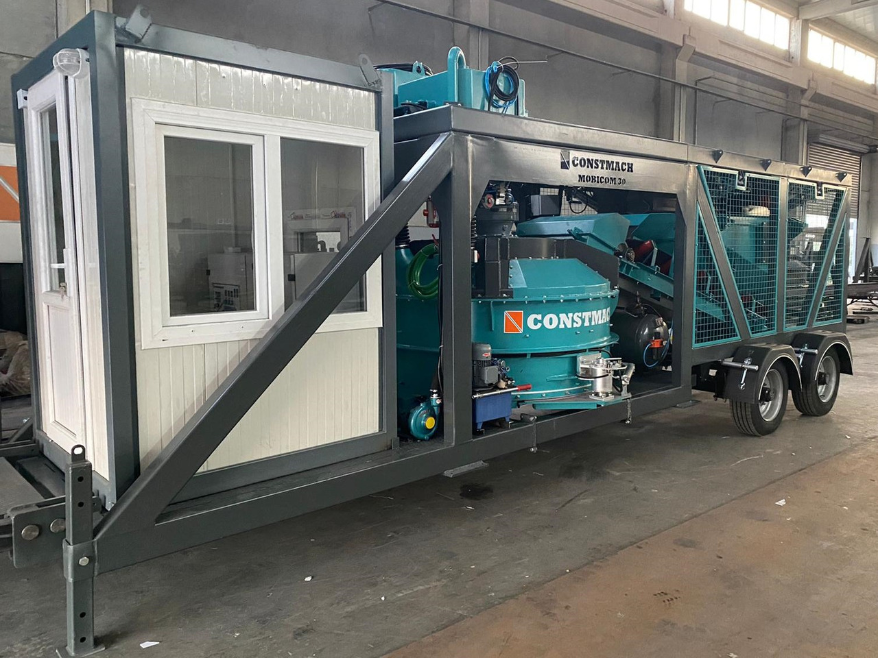 Constmach Mini-Centrale à Béton Mobile 30 m³/h - Planta de hormigón: foto 5 Constmach Mini-Centrale à Béton Mobile 30 m³/h - Planta de hormigón: foto 5