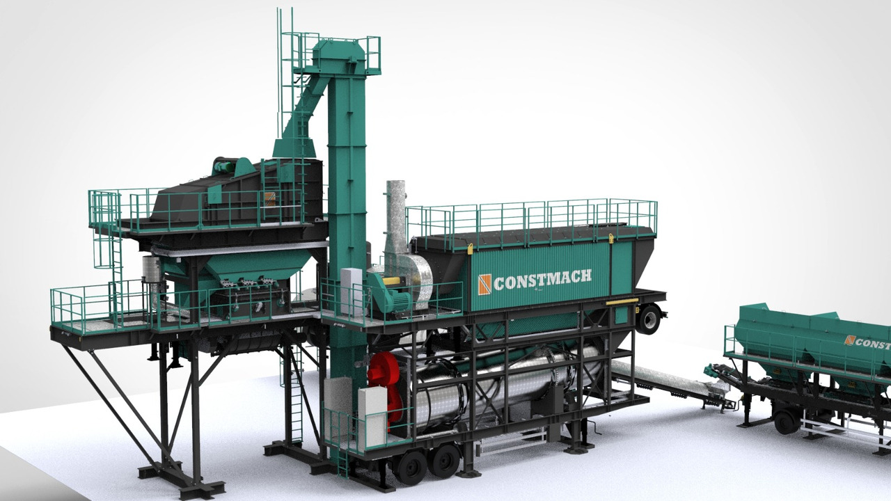 Constmach Mobile Batch Type Asphalt Plants - Planta de asfalto: foto 4 Constmach Mobile Batch Type Asphalt Plants - Planta de asfalto: foto 4