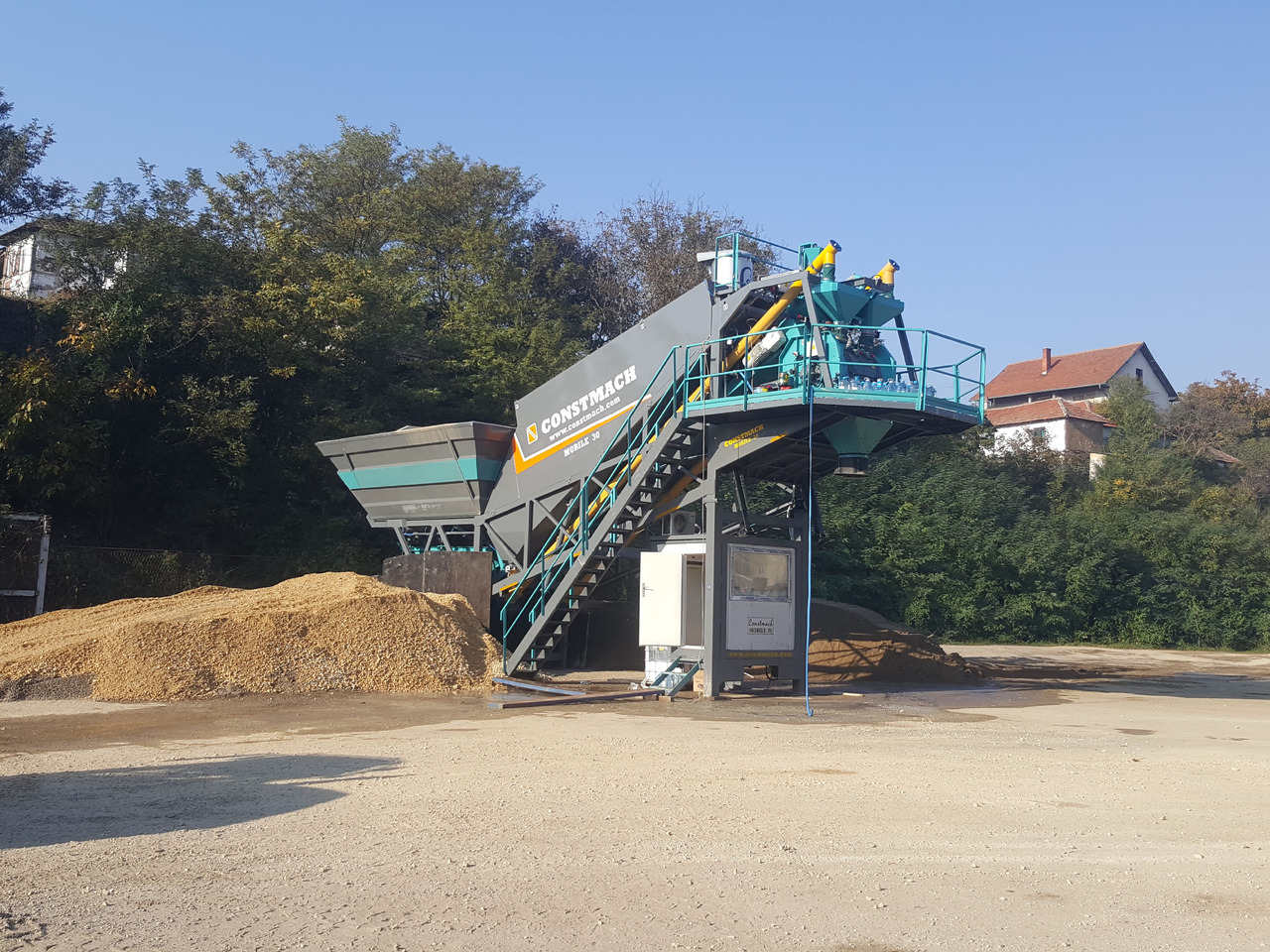 Constmach Mobile Betonmischanlage mit 30 m³/h - Planta de hormigón: foto 4 Constmach Mobile Betonmischanlage mit 30 m³/h - Planta de hormigón: foto 4