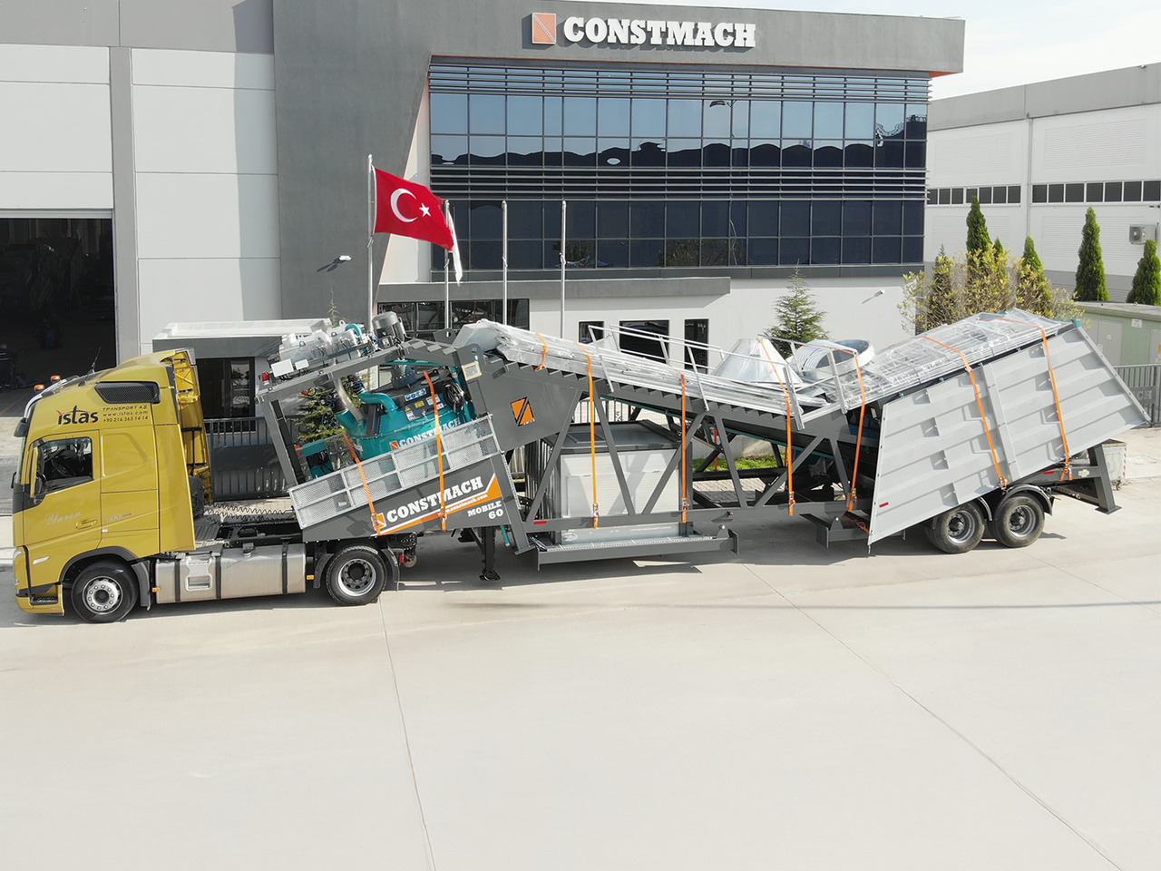 Constmach Mobile Betonmischanlage mit 60 m³/h - Planta de hormigón: foto 5 Constmach Mobile Betonmischanlage mit 60 m³/h - Planta de hormigón: foto 5