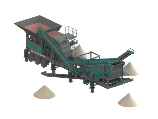 Constmach Mobile Limestone Crushing Plant With Capacity Of 150-200 Tons - Trituradora móvil: foto 1 Constmach Mobile Limestone Crushing Plant With Capacity Of 150-200 Tons - Trituradora móvil: foto 1