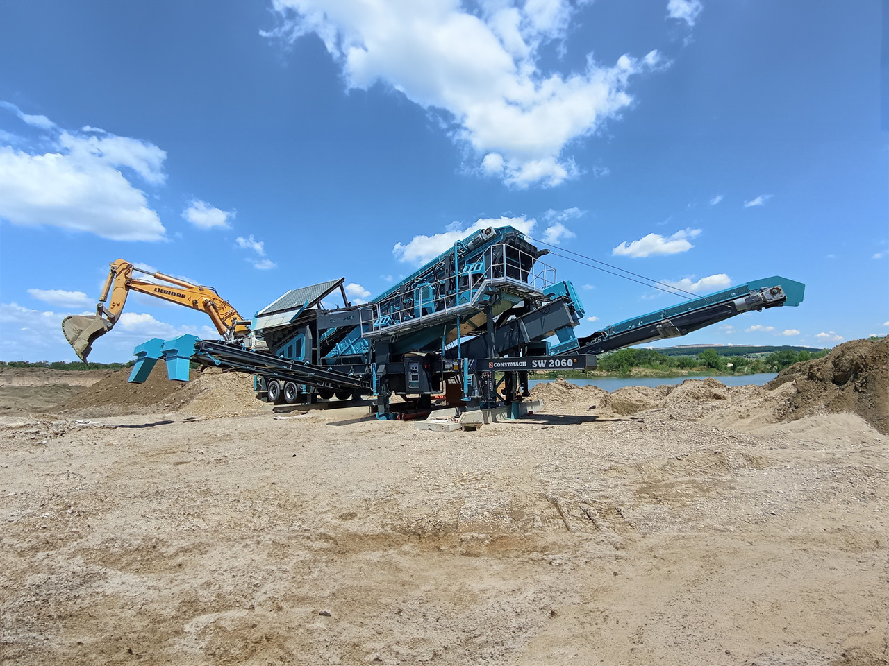 Constmach Mobile Sand And Gravel Washing And Screening Plant - Cribadora: foto 2 Constmach Mobile Sand And Gravel Washing And Screening Plant - Cribadora: foto 2