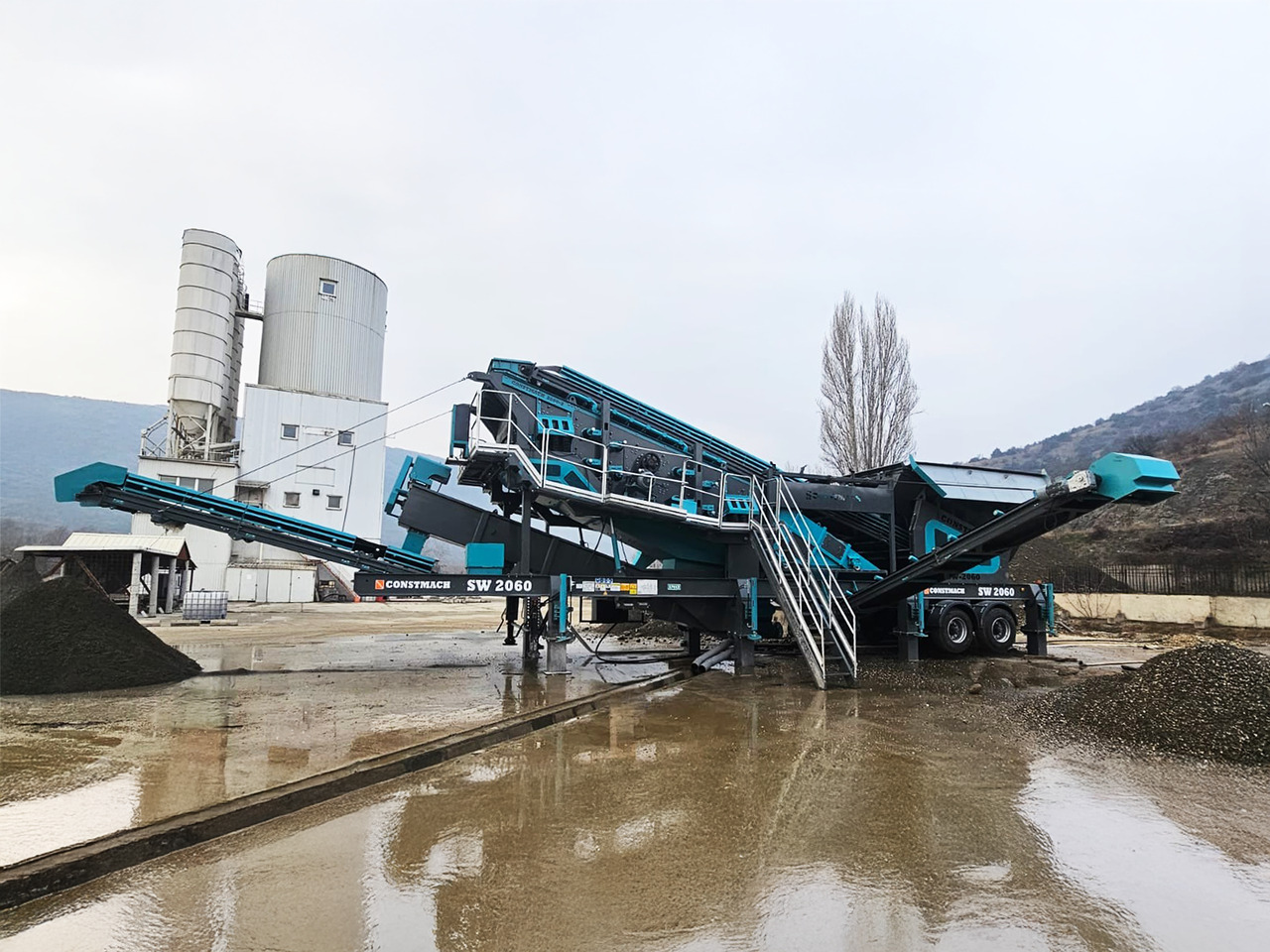 Constmach Mobile Screening And Washing Plant 60-200 TPH - Cribadora: foto 5 Constmach Mobile Screening And Washing Plant 60-200 TPH - Cribadora: foto 5