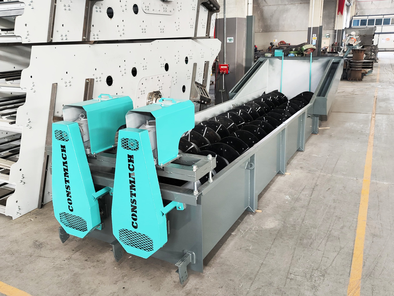 Constmach Screw Sand Washing Machine / Spiral Sand Washing Machine - Cribadora: foto 1 Constmach Screw Sand Washing Machine / Spiral Sand Washing Machine - Cribadora: foto 1