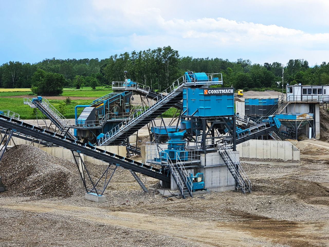 Constmach Stationary Washing And Screening Plant (Sand, Gravel, Gravel Washing And Screening) - Cribadora: foto 3 Constmach Stationary Washing And Screening Plant (Sand, Gravel, Gravel Washing And Screening) - Cribadora: foto 3