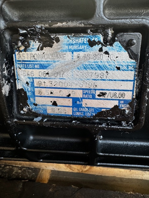 ZF 6AS800 TO generalüberholt MAN Getriebe - Caja de cambios: foto 4 ZF 6AS800 TO generalüberholt MAN Getriebe - Caja de cambios: foto 4