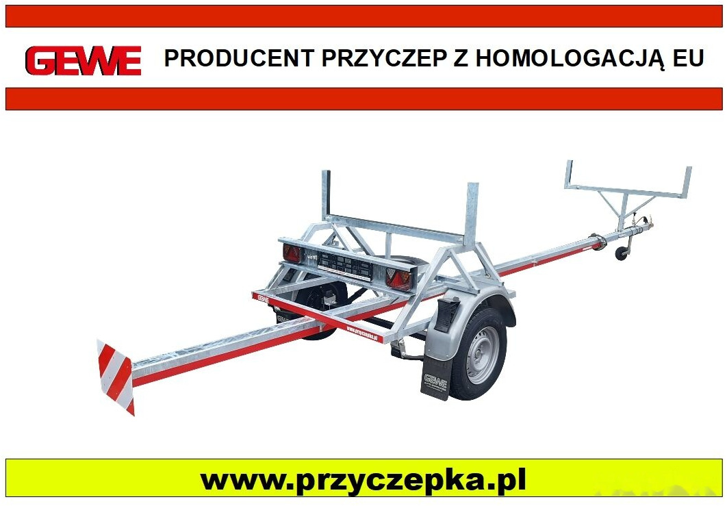 Gewe Dłużyca Kłonica do 12 m - P0750 D/1 - Remolque maderero: foto 1 Gewe Dłużyca Kłonica do 12 m - P0750 D/1 - Remolque maderero: foto 1