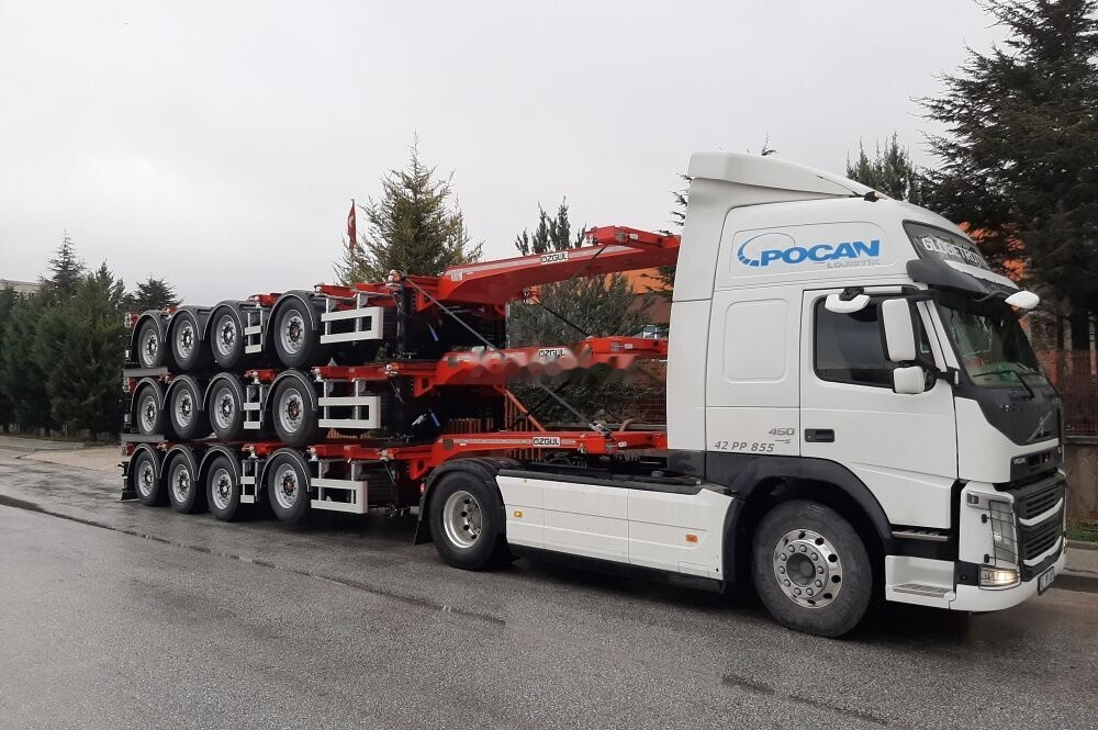 Özgül 4 AXLE HIGH CUBE CONTAINER CARRIER - Semirremolque portacontenedore/ Intercambiable: foto 3 Özgül 4 AXLE HIGH CUBE CONTAINER CARRIER - Semirremolque portacontenedore/ Intercambiable: foto 3