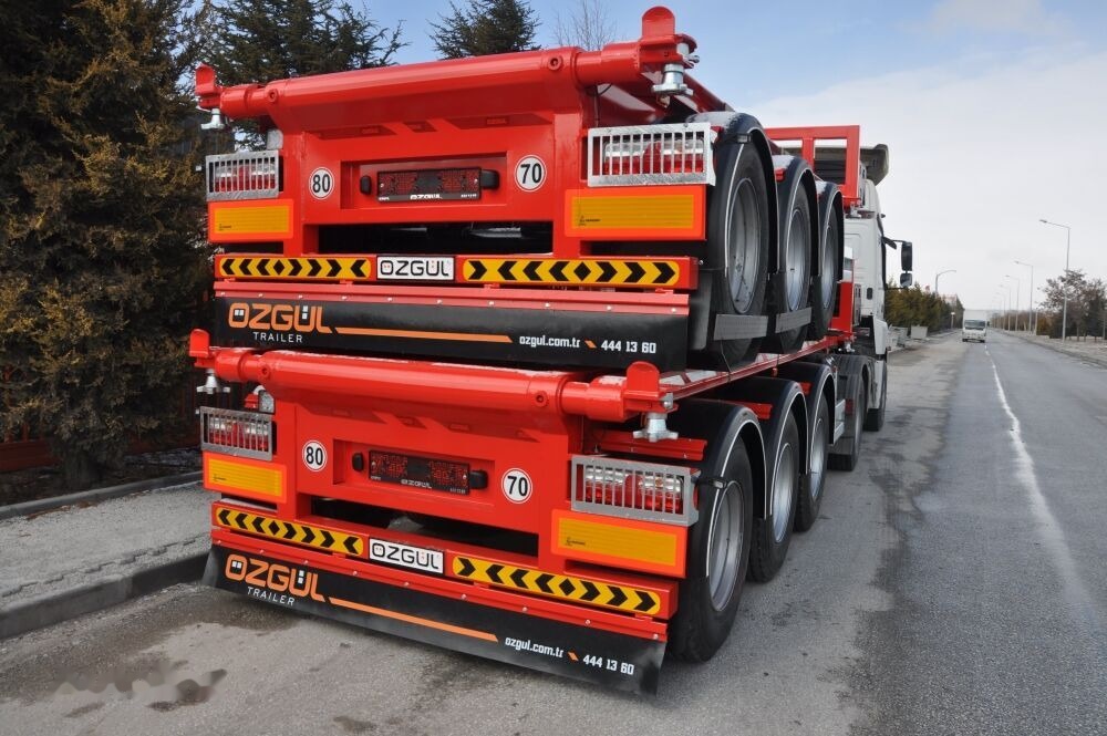 Özgül 40 FT TIPPING CONTAINER CHASSIS AINER CARRIER - Semirremolque portacontenedore/ Intercambiable: foto 3 Özgül 40 FT TIPPING CONTAINER CHASSIS AINER CARRIER - Semirremolque portacontenedore/ Intercambiable: foto 3