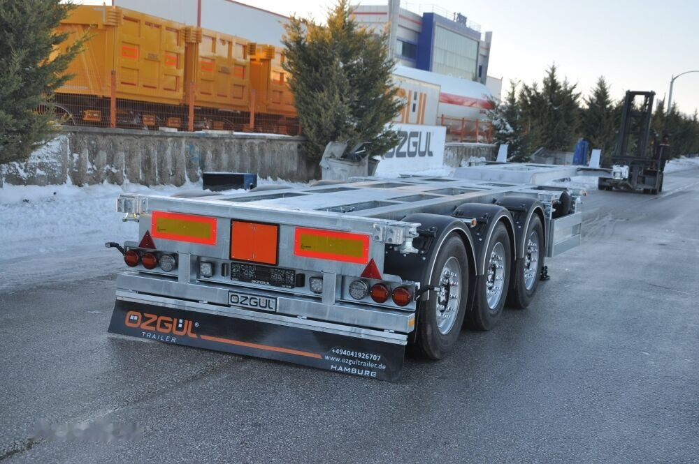 Özgül TELESCOBIC HIGH CUBE CONTAINER CHASSIS - Semirremolque portacontenedore/ Intercambiable: foto 1 Özgül TELESCOBIC HIGH CUBE CONTAINER CHASSIS - Semirremolque portacontenedore/ Intercambiable: foto 1