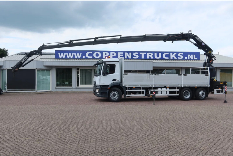 Mercedes-Benz Antos 2830 6x2 Kraanwagen Fassi F 295 + FLY-JIB 3x Radiografisch - Camión caja abierta: foto 3 Mercedes-Benz Antos 2830 6x2 Kraanwagen Fassi F 295 + FLY-JIB 3x Radiografisch - Camión caja abierta: foto 3