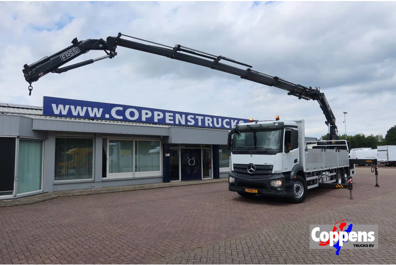 Mercedes-Benz Antos 2830 6x2 Kraanwagen Fassi F 295 + FLY-JIB 3x Radiografisch - Camión caja abierta: foto 1 Mercedes-Benz Antos 2830 6x2 Kraanwagen Fassi F 295 + FLY-JIB 3x Radiografisch - Camión caja abierta: foto 1
