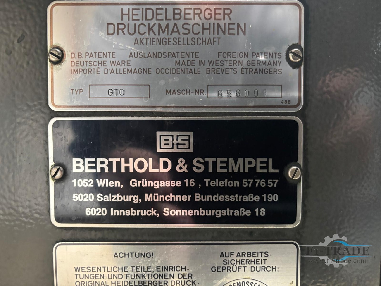 Heidelberg GTO46 - Máquina offset: foto 2 Heidelberg GTO46 - Máquina offset: foto 2