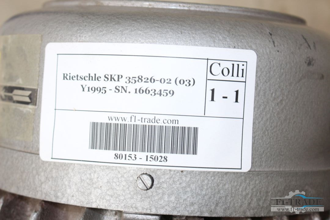 Maquinaria industrial Rietschle SKP 35826-02 (03): foto 6 Maquinaria industrial Rietschle SKP 35826-02 (03): foto 6