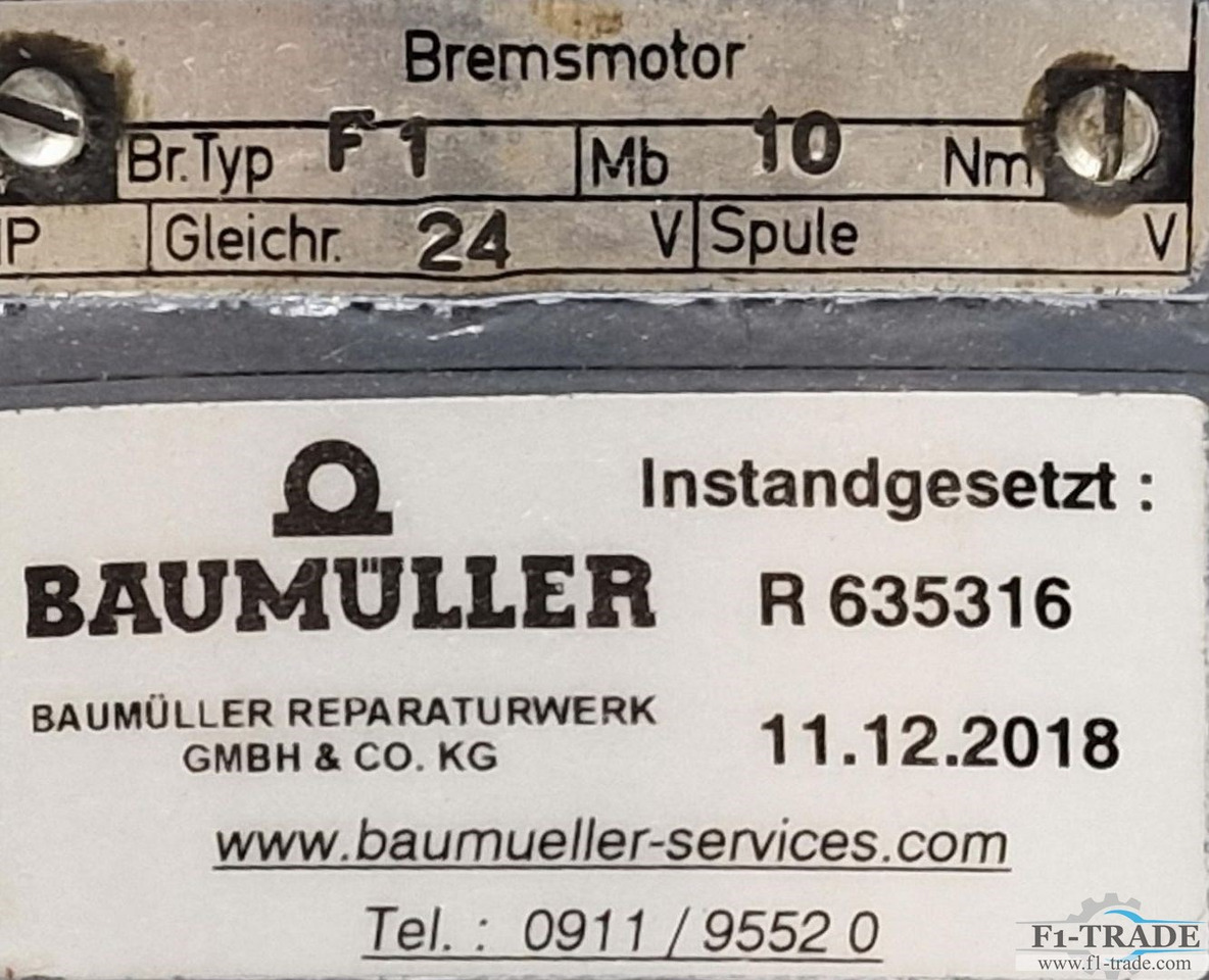 Baumüller F1 - Piezas de recambio para Máquina de impresión: foto 5 Baumüller F1 - Piezas de recambio para Máquina de impresión: foto 5