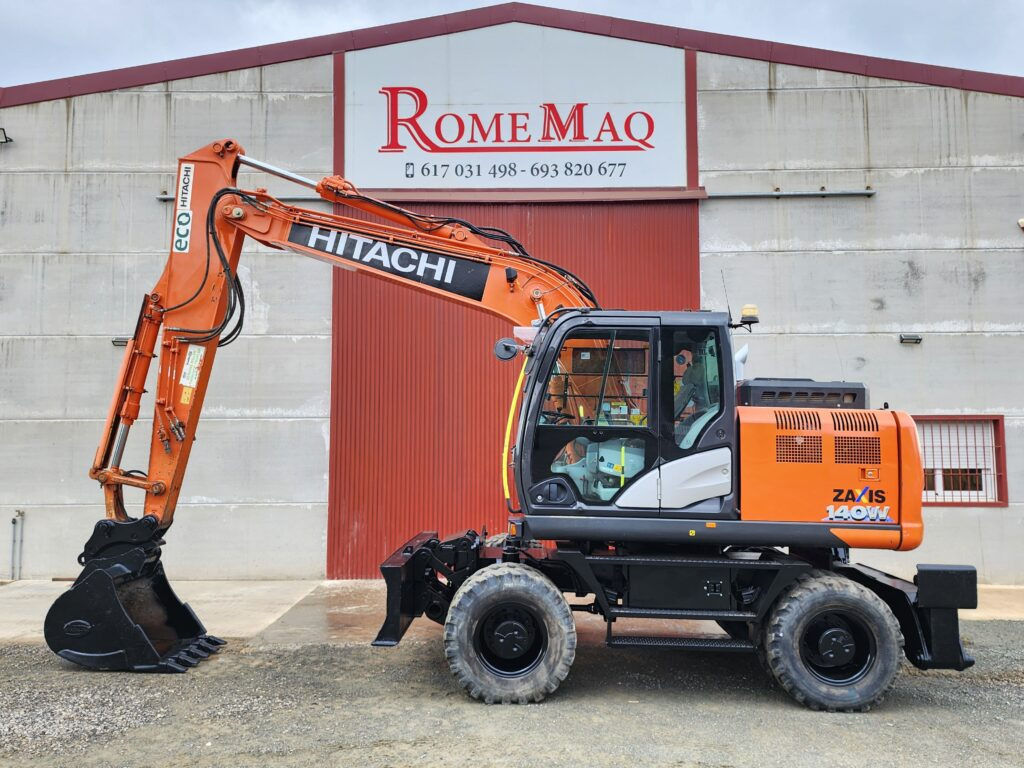 HITACHI ZX140W-6 - Excavadora de ruedas: foto 1 HITACHI ZX140W-6 - Excavadora de ruedas: foto 1