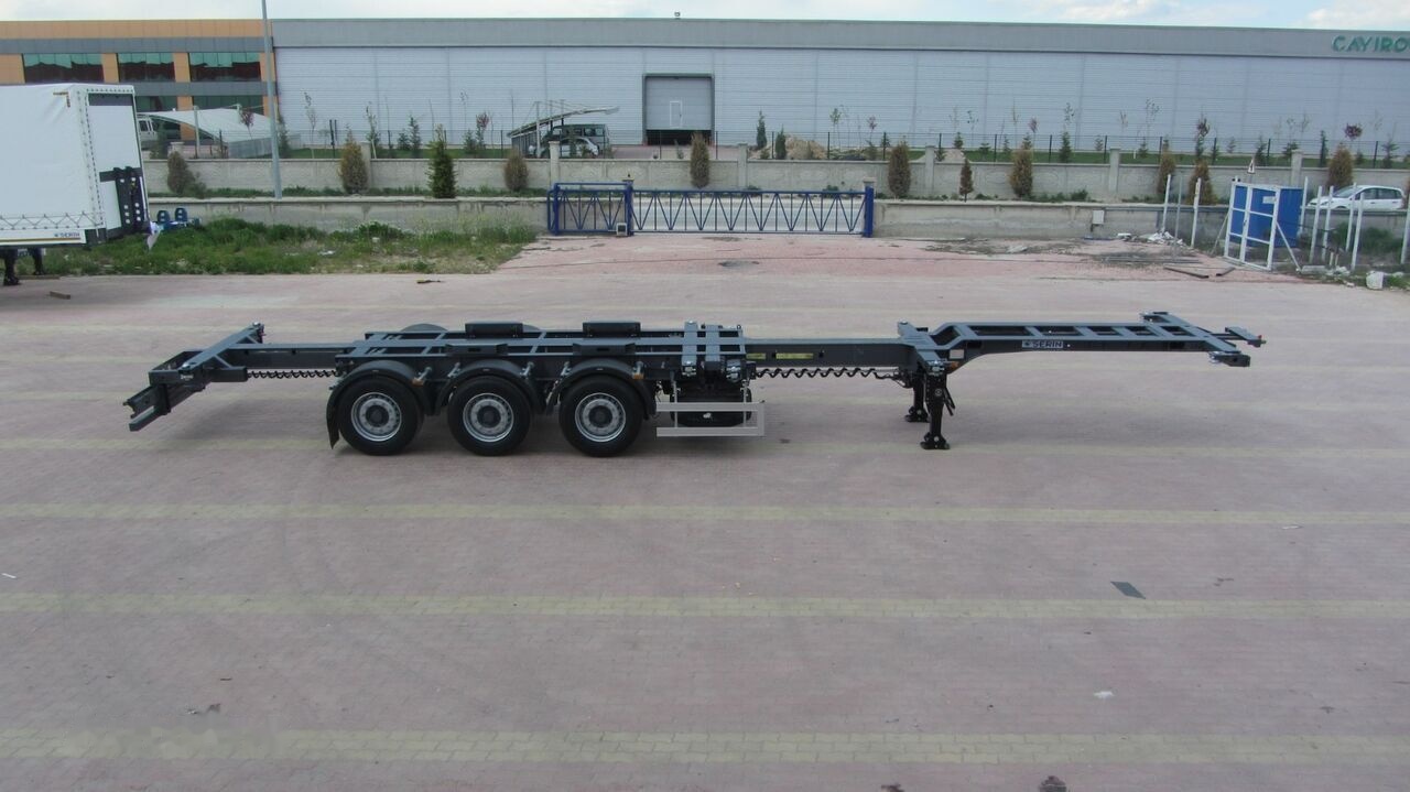Reis Treyler Telescopic Container Carrier Semi Trailer - Semirremolque portacontenedore/ Intercambiable: foto 2 Reis Treyler Telescopic Container Carrier Semi Trailer - Semirremolque portacontenedore/ Intercambiable: foto 2