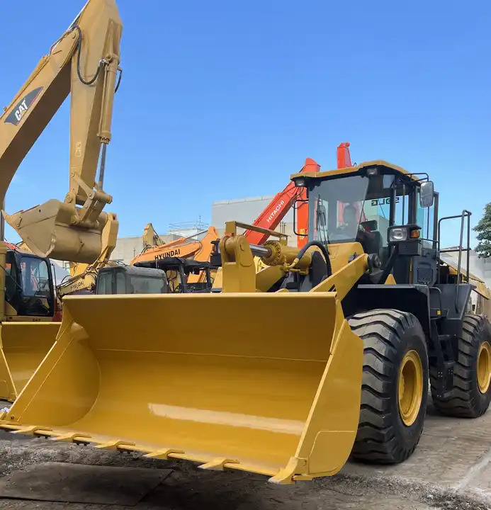 Good Quality Hot Sale 5 Ton Front End Loader Sdlg 956l Wheel Loader With Caterpillar Engine For Sale In Shanghai - Cargadora de ruedas: foto 1 Good Quality Hot Sale 5 Ton Front End Loader Sdlg 956l Wheel Loader With Caterpillar Engine For Sale In Shanghai - Cargadora de ruedas: foto 1