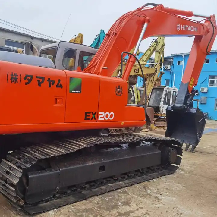 Popular Second Hand Hitachi Excavator Ex200 Used Hitachi Crawler Digger Original Made In Japan at Low Price For Sale - Excavadora de cadenas: foto 1 Popular Second Hand Hitachi Excavator Ex200 Used Hitachi Crawler Digger Original Made In Japan at Low Price For Sale - Excavadora de cadenas: foto 1