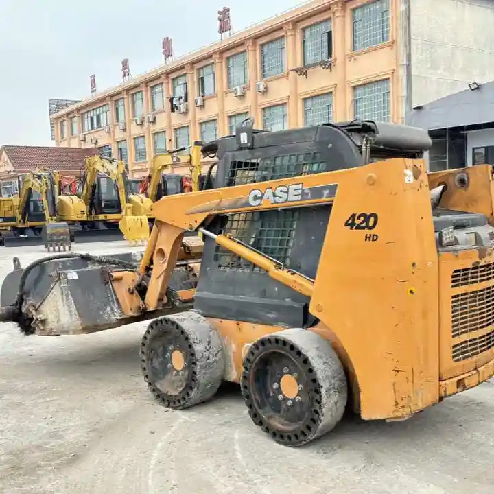 Used Case 420 Backhoe Loader Used Skid Steer Loader CASE 430 CASE 440 - Minicargadora: foto 1 Used Case 420 Backhoe Loader Used Skid Steer Loader CASE 430 CASE 440 - Minicargadora: foto 1