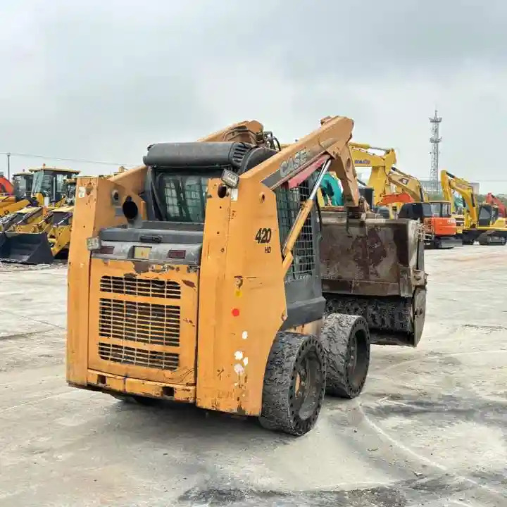 Used Case 420 Backhoe Loader Used Skid Steer Loader CASE 430 CASE 440 - Minicargadora: foto 2 Used Case 420 Backhoe Loader Used Skid Steer Loader CASE 430 CASE 440 - Minicargadora: foto 2