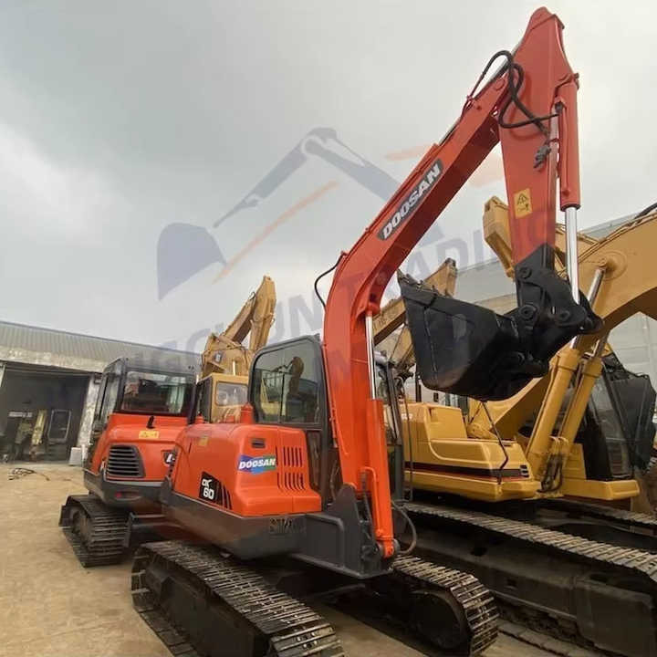 Used excavator doosan dx60 excavators machinery doosan dx60 dx80 dx75 dx225 dh60 dh60-7 - Excavadora de cadenas: foto 1 Used excavator doosan dx60 excavators machinery doosan dx60 dx80 dx75 dx225 dh60 dh60-7 - Excavadora de cadenas: foto 1