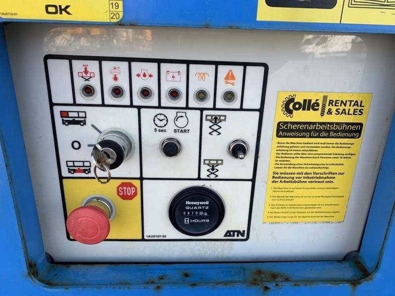 Plataforma de tijeras ATN CX15 - 15m, 4x4, diesel: foto 15 Plataforma de tijeras ATN CX15 - 15m, 4x4, diesel: foto 15