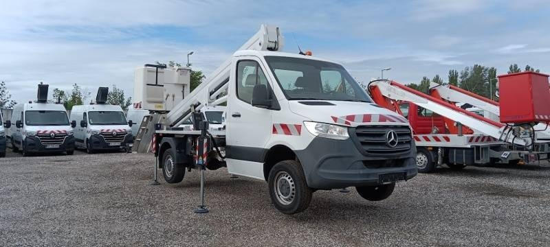 Mercedes-Benz Sprinter Ruthmann Ecoline 180 - 18m - 250 kg - Camión con plataforma elevadora: foto 1 Mercedes-Benz Sprinter Ruthmann Ecoline 180 - 18m - 250 kg - Camión con plataforma elevadora: foto 1