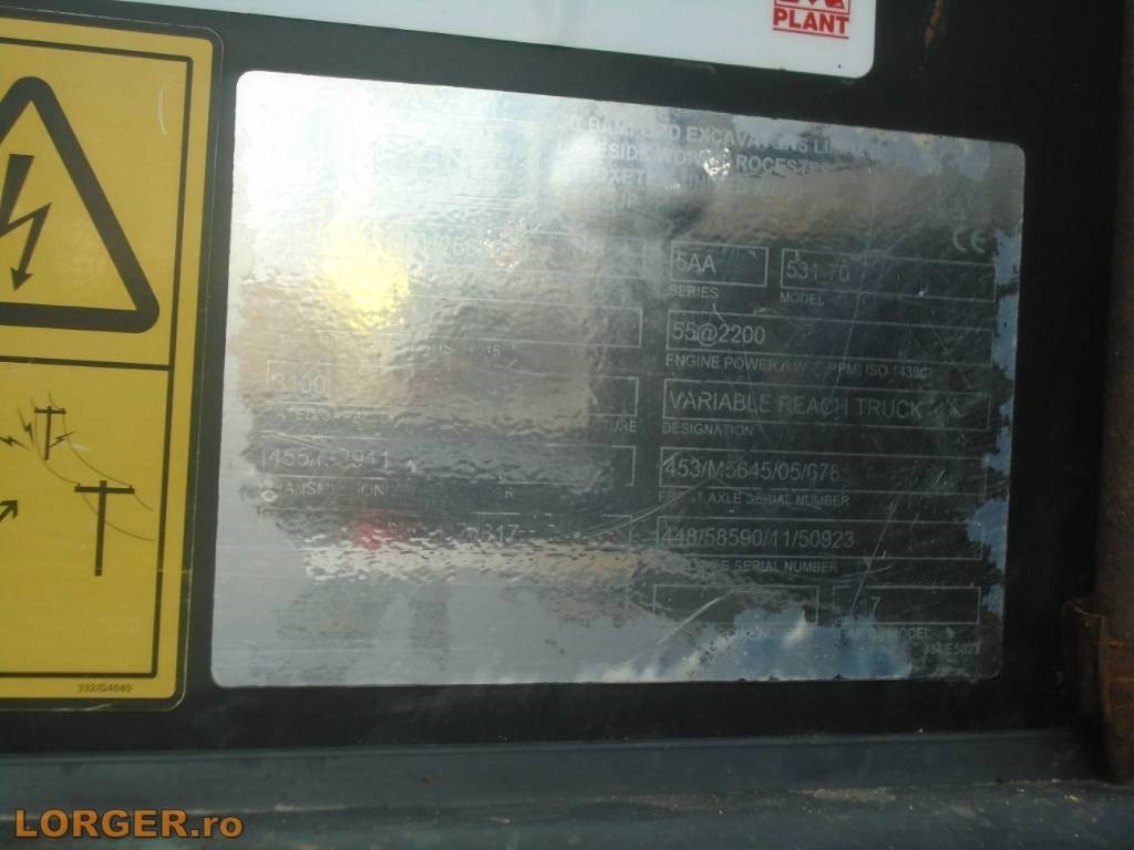 Manipulador telescópico JCB 531-70: foto 14 Manipulador telescópico JCB 531-70: foto 14