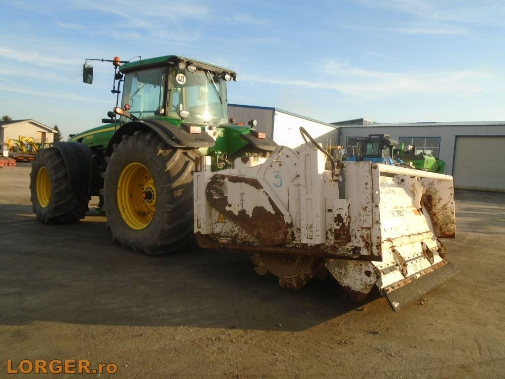 John Deere 8530 cu stabilizator de sol Wirtgen WS 250. - Tractor: foto 3 John Deere 8530 cu stabilizator de sol Wirtgen WS 250. - Tractor: foto 3