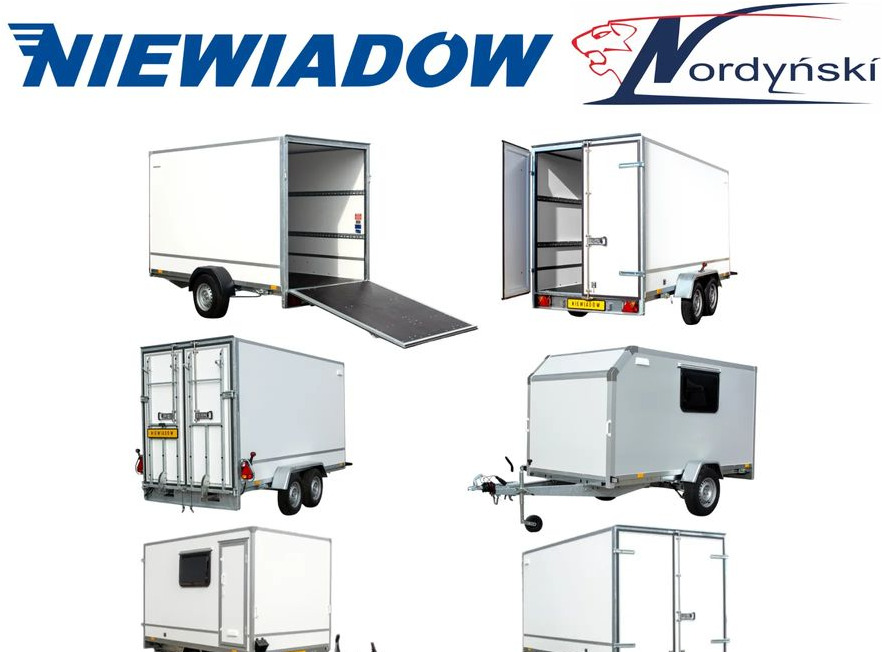 Niewiadów FURGON SKLEJKOWY - Remolque caja cerrada: foto 1 Niewiadów FURGON SKLEJKOWY - Remolque caja cerrada: foto 1