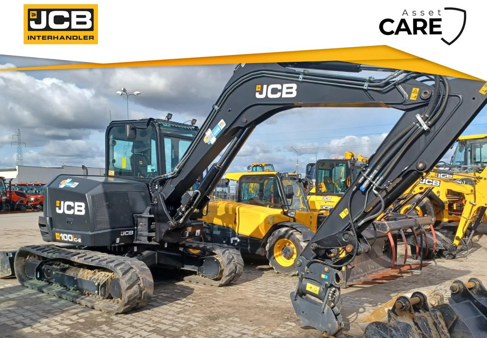 JCB Minikoparka gąsienicowa 100C-2 - Excavadora de cadenas: foto 1 JCB Minikoparka gąsienicowa 100C-2 - Excavadora de cadenas: foto 1