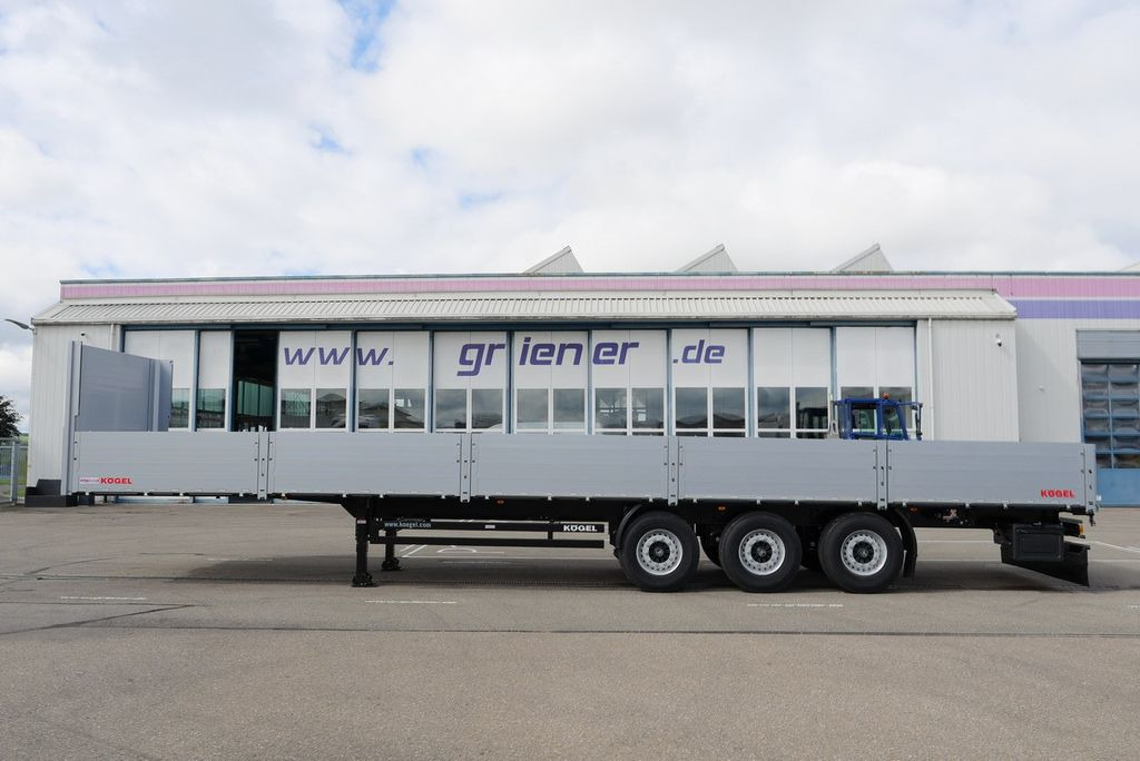 Kögel SN24/ BW 800 mm/144 x rungent. BPW/ LENKACHSE Kögel SN24/ BW 800 mm/144 x rungent. BPW/ LENKACHSE - Semirremolque plataforma/ Caja abierta: foto 4 Kögel SN24/ BW 800 mm/144 x rungent. BPW/ LENKACHSE Kögel SN24/ BW 800 mm/144 x rungent. BPW/ LENKACHSE - Semirremolque plataforma/ Caja abierta: foto 4