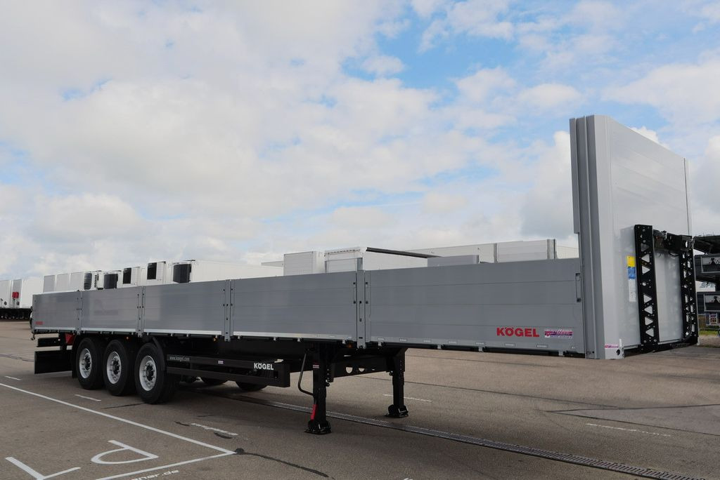 Kögel SN24/ BW 800 mm/144 x rungent. BPW/ LENKACHSE Kögel SN24/ BW 800 mm/144 x rungent. BPW/ LENKACHSE - Semirremolque plataforma/ Caja abierta: foto 2 Kögel SN24/ BW 800 mm/144 x rungent. BPW/ LENKACHSE Kögel SN24/ BW 800 mm/144 x rungent. BPW/ LENKACHSE - Semirremolque plataforma/ Caja abierta: foto 2