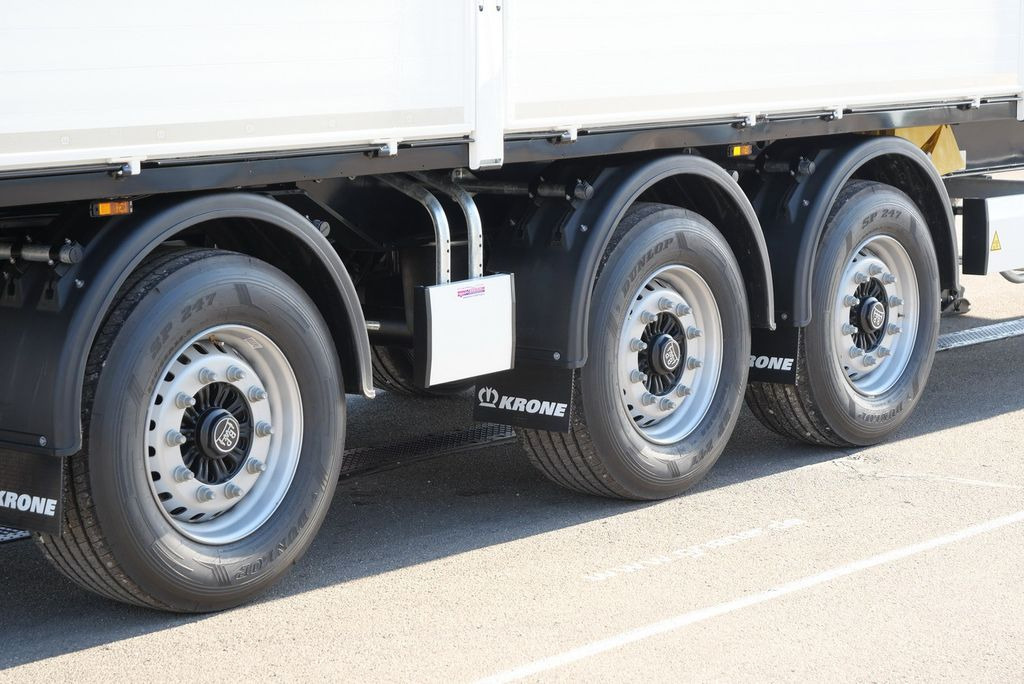 Semirremolque plataforma/ Caja abierta nuevo Krone SDP 27/BAUSTOFF/TRIDEC/BPW/RUNGENTASCHEN LIFT: foto 12